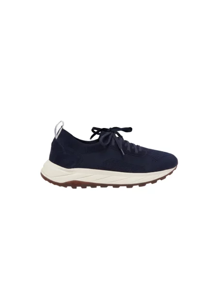 Sneakersy Fedeli wełniane niebieskie