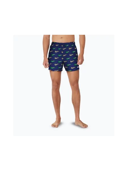 Шорти для плавання Nike Multi Print 5" Volley midnight navy темно-сині