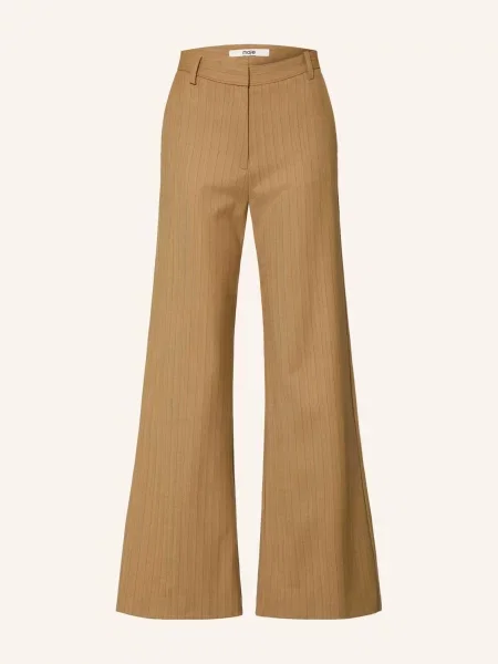 Maje Spodnie beige beżowe