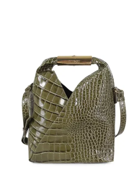 Geantă shopper Mm6 Maison Margiela verde