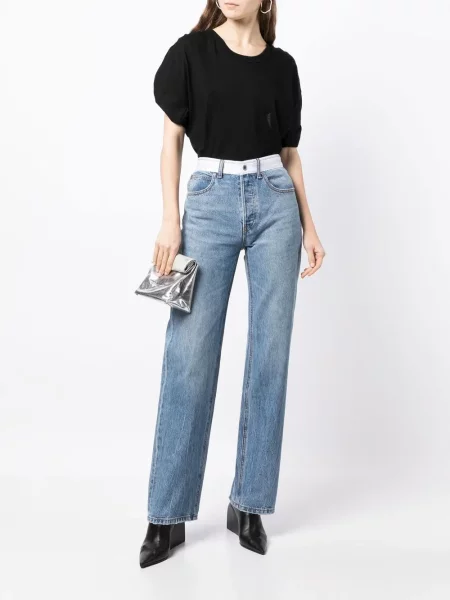 Marškinėliai Alexander Wang juoda