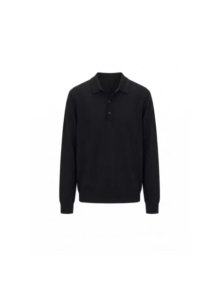 Sweter Boss wełniany czarny