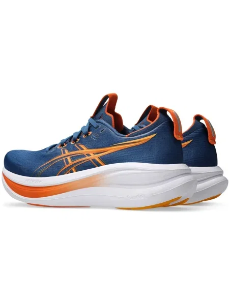 Pánske bežecké topánky ASICS Gel-Nimbus 28 twilight blue/apricot modrá
