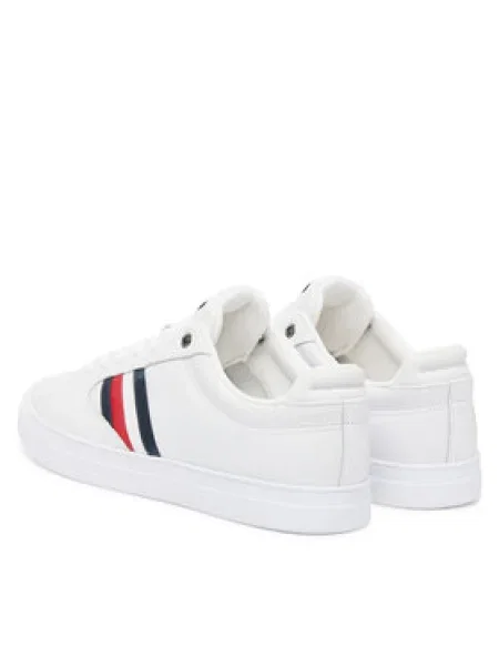 Tommy Hilfiger Sportcipők Icon Court Stripes fehér