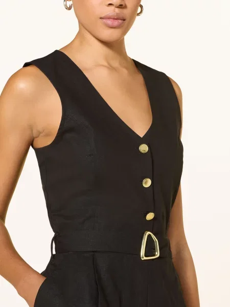 Barbour International Kombinezon Adriana schwarz czarny