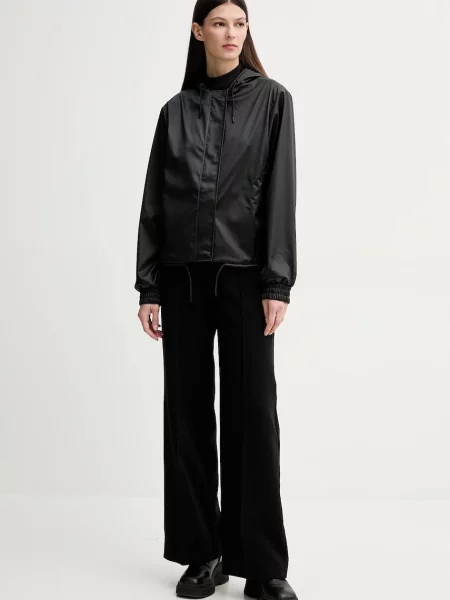 Rains kurtka String W Jacket W3 przejściowa czarny