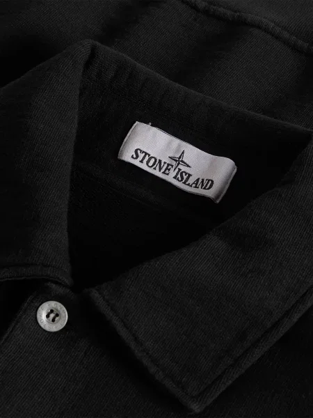 Koszulka polo Stone Island czarna