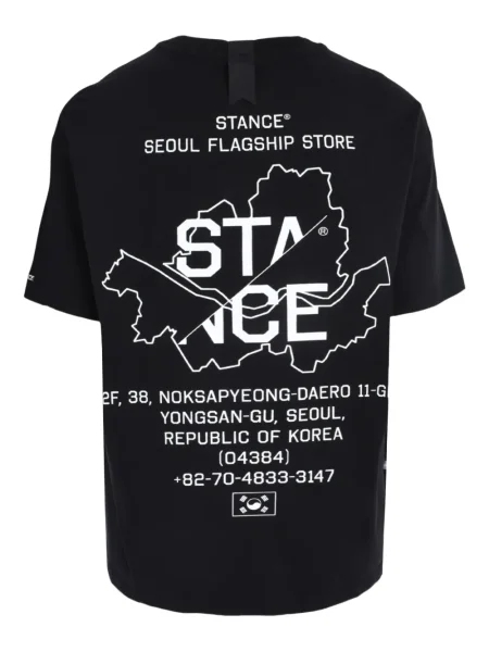 Tricou Stance cu imagine negru