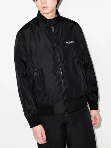 Kurtka bomber Valentino z nadrukiem