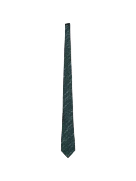 Cravată Zegna de mătase verde