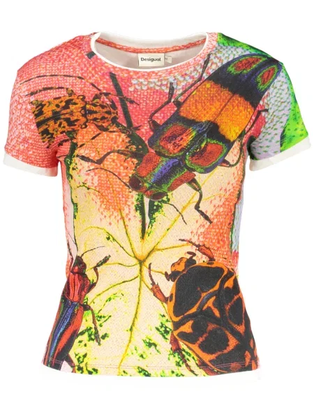 Tricou Desigual portocaliu
