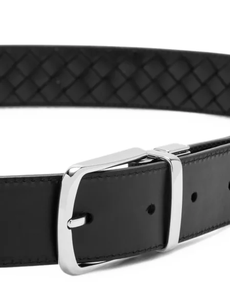 Cu centură curea Officine Creative din piele negru