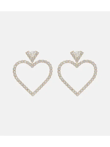 Cercei Valentino auriu