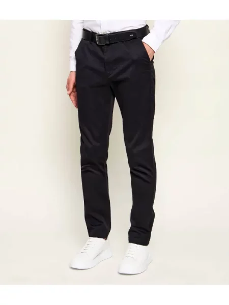 Calvin Klein Pantaloni chino negru