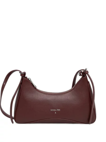 Geantă shopper Patrizia Pepe cu imagine roșu