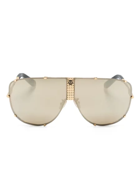 Ochelari de soare Philipp Plein Eyewear auriu