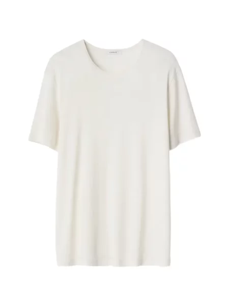 Tricou Lemaire din jerseu alb