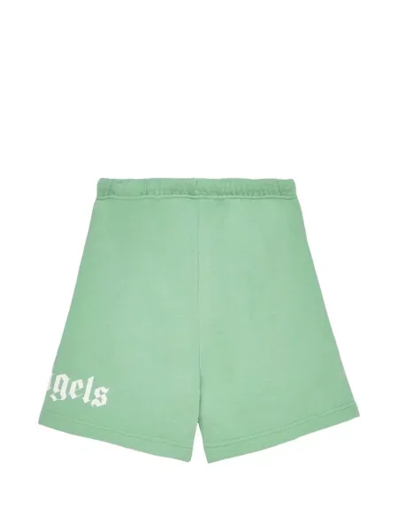 Szorty dziecięce Palm Angels zielone
