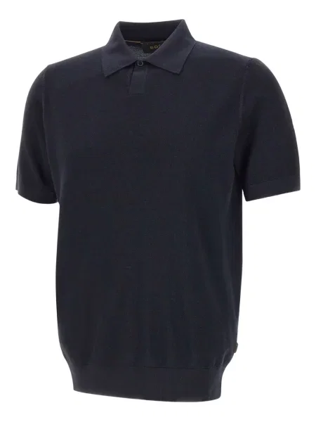Scurt tricou polo Boss albastru