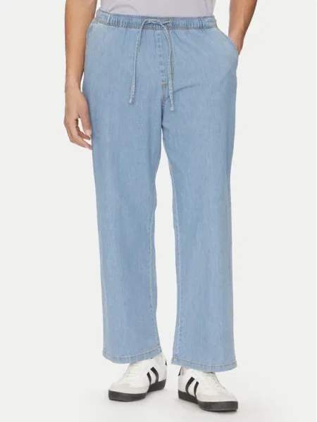 Jack & Jones Spodnie materiałowe Bill niebieski