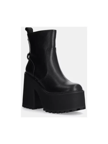 Buffalo botki Killah Zip Boot Mid na słupku czarny