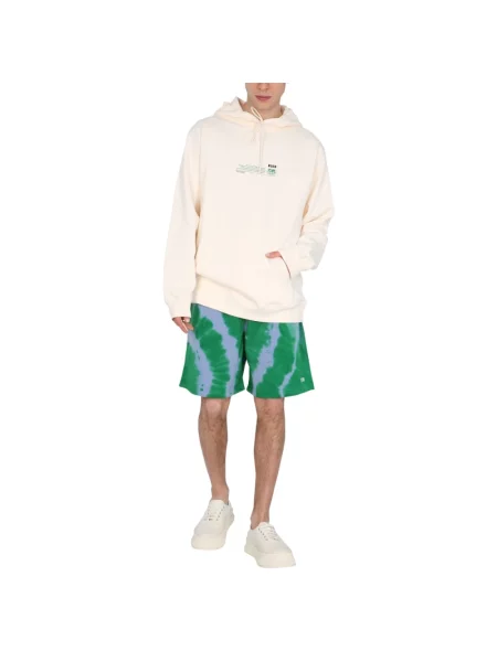 Bluza z kapturem Msgm z kapturem biała
