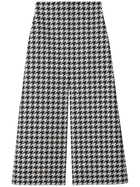 Cropp pantaloni Burberry negru