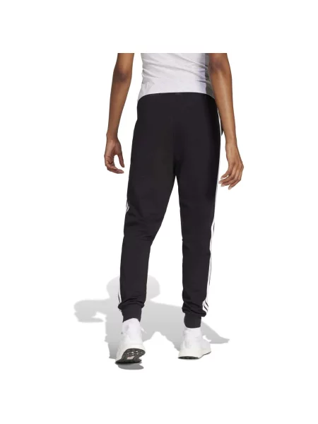 Pantaloni de jogging Adidas cu dungi negru