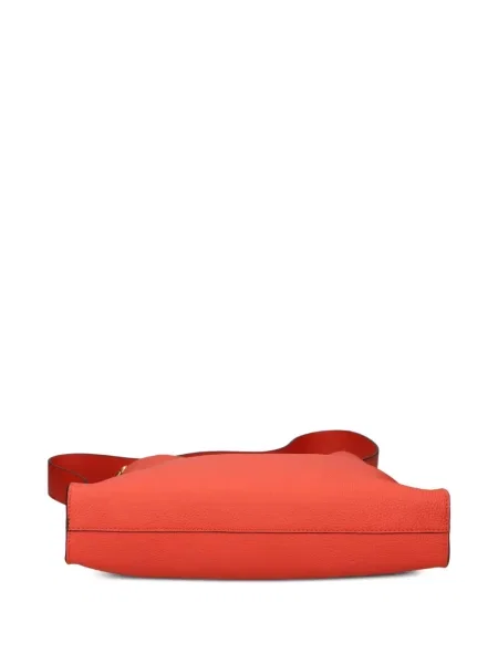Inel See By Chloe din piele portocaliu