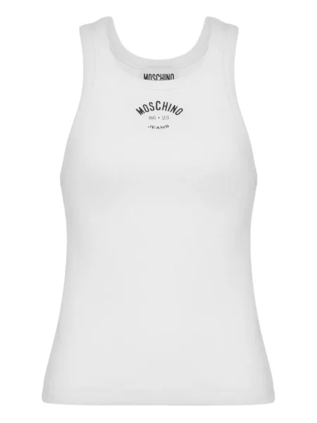 Podkoszulka Moschino Jeans biała