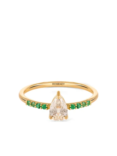 Inel Rosekey galben