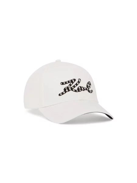 Karl Lagerfeld Čepice černá bílá