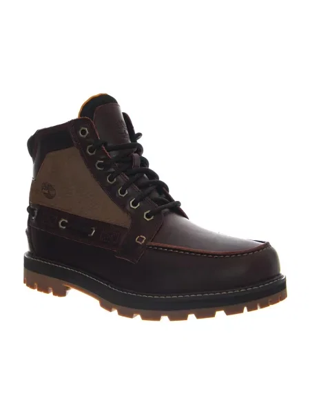 Botki Timberland skórzane brązowe