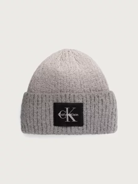 Calvin Klein căciulă de damă cu amestec de lână alb