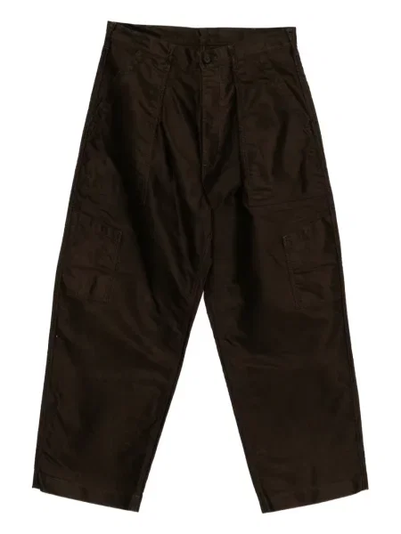 Zúžené kalhoty Comme Des Garçons Homme hnědé