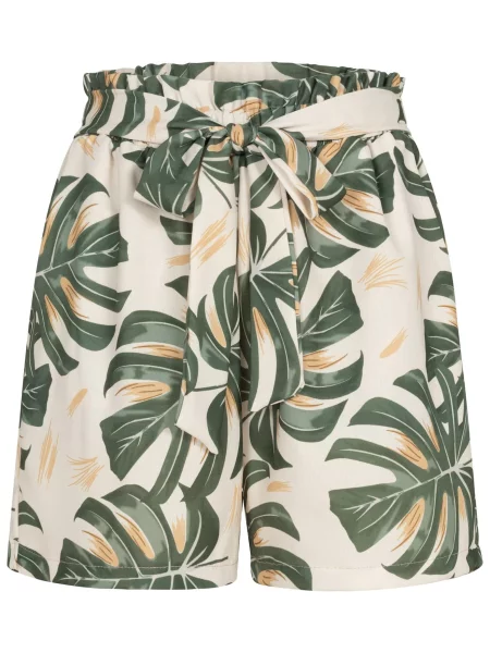 Pantaloni / galben / verde bej
