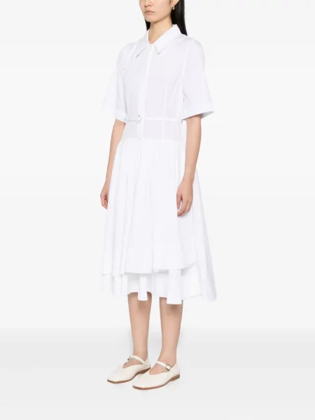 Rochie tip cămașă Co Collection de costum alb