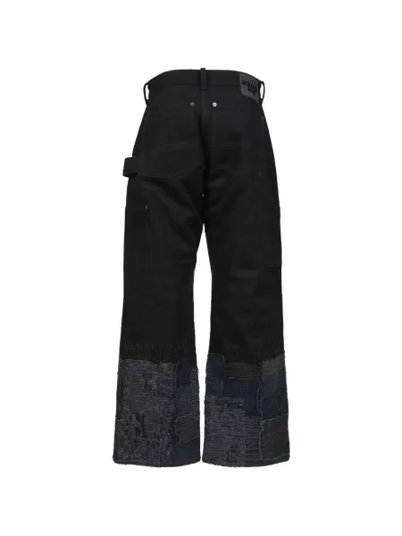 Cu centură pantaloni Dear Boro negru