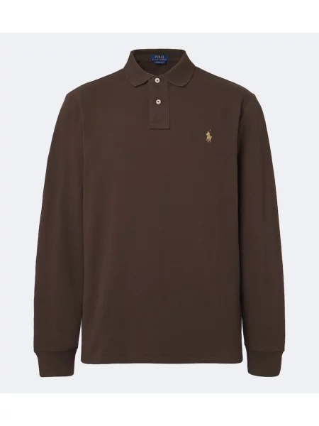 Tricou polo Polo Ralph Lauren maro