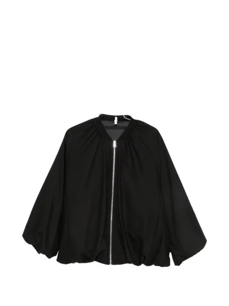 Geacă bomber Imperial cu volane negru