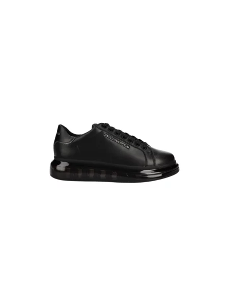 Sneakersy Karl Lagerfeld skórzane czarne