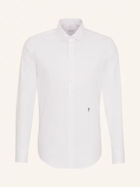 Seidensticker Koszula Biznesowa Slim Fit weiss biała
