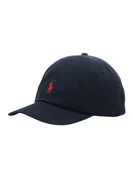 Czapka z daszkiem Polo Ralph Lauren klasyczna czarna