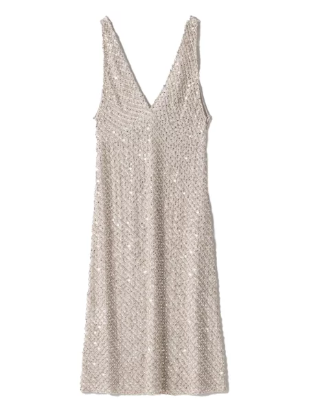 Rochie Miu Miu din șifon de costum
