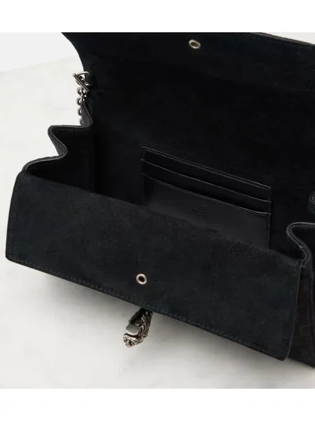 Geantă Gucci din canvas negru