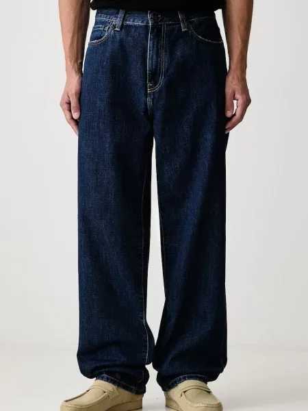 Carhartt WIP Aaron Pant blugi tapered pentru bărbați