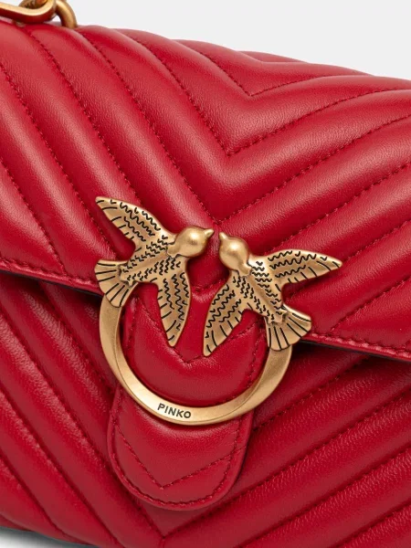 Кожаная сумка через плечо Pinko
