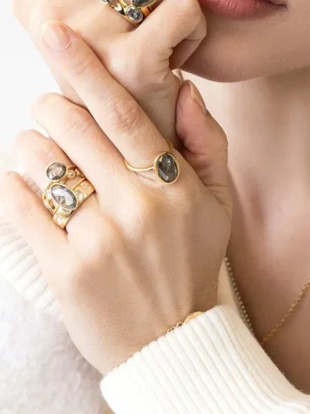 Prsten Nimo With Love žuta