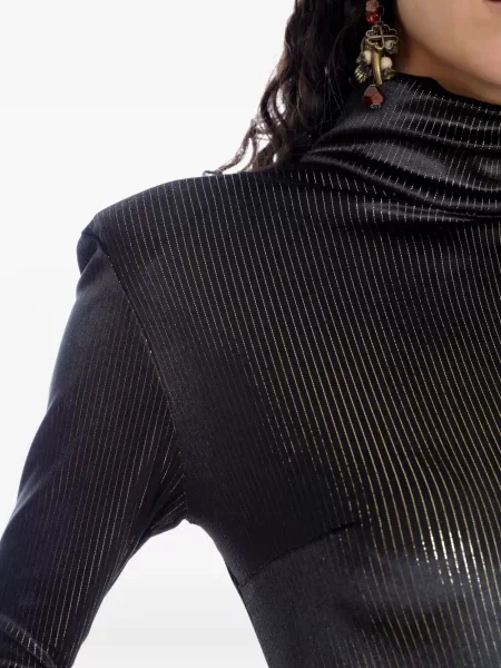 Rochie maxi Amir Slama de costum negru