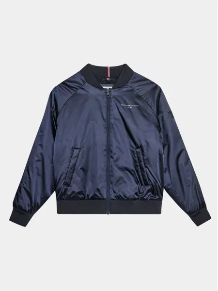 Tommy Hilfiger Geacă bomber D Bleumarin Oversize